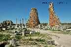 Ruines de Perge en Turquie