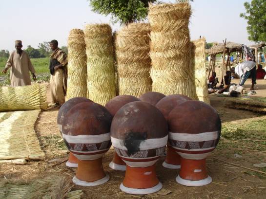 Photo : poteries du Niger