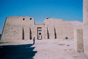 Photo : temple de Mdinet Habou